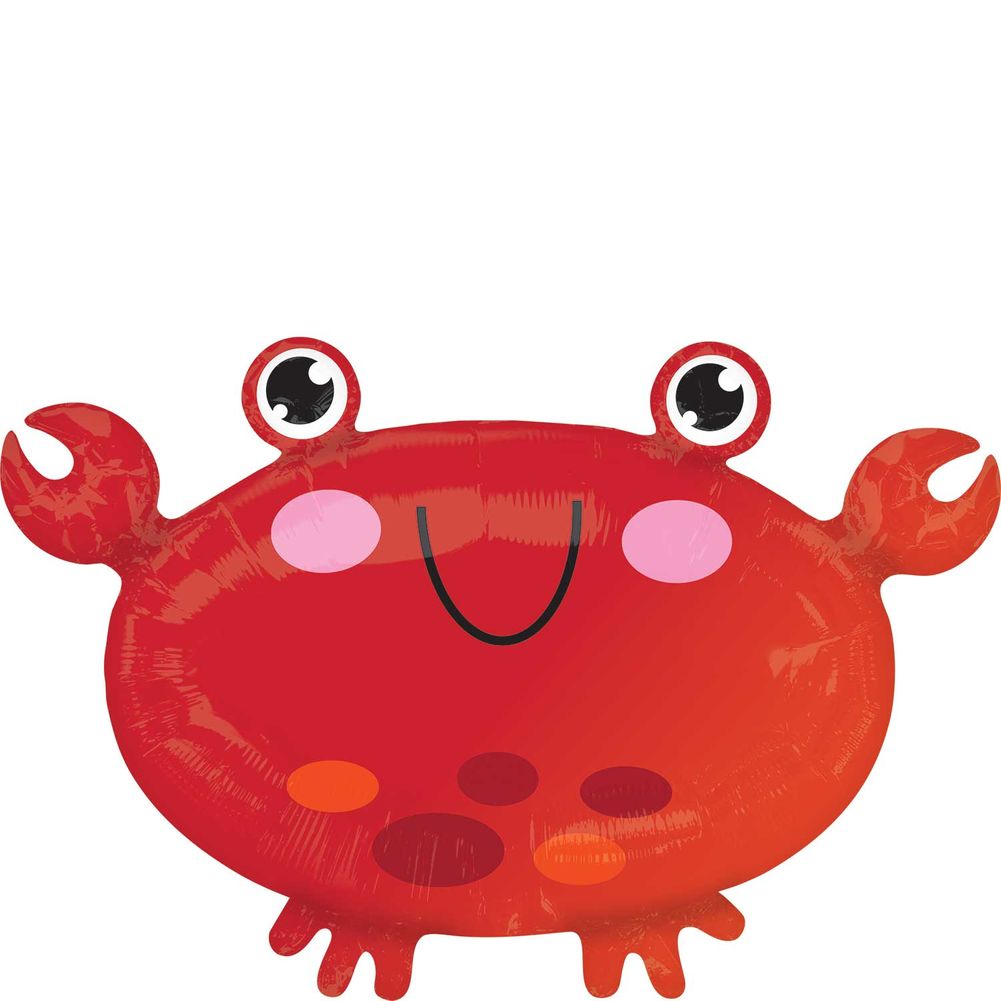 Crab Shape Foil Balloon (1ct)