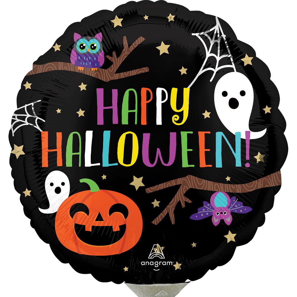 Halloween Night Micro Foil Balloon (1ct)