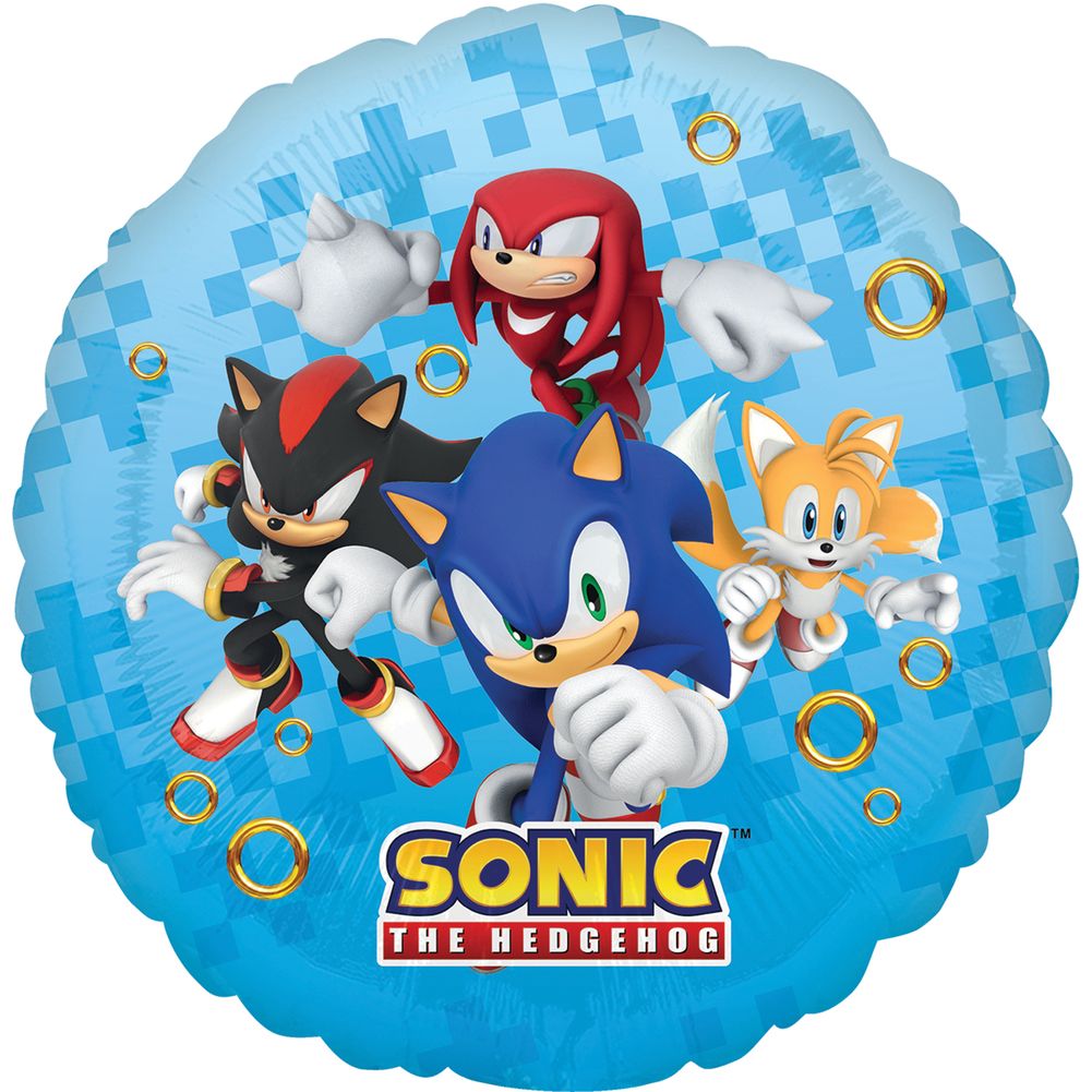 Sonic the Hedgehog 18" Foil Balloon (1ct)