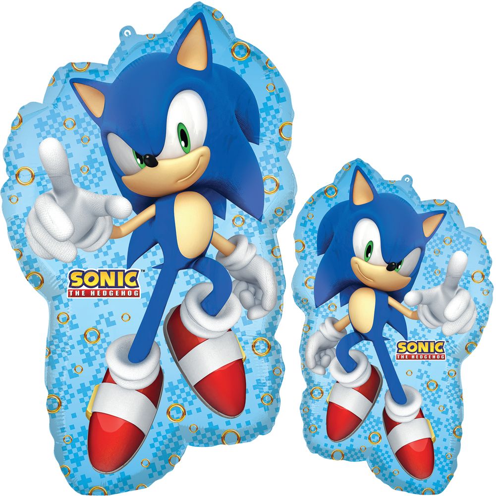 Sonic the Hedgehog 2 Super Shape Foil Balloon (1ct)