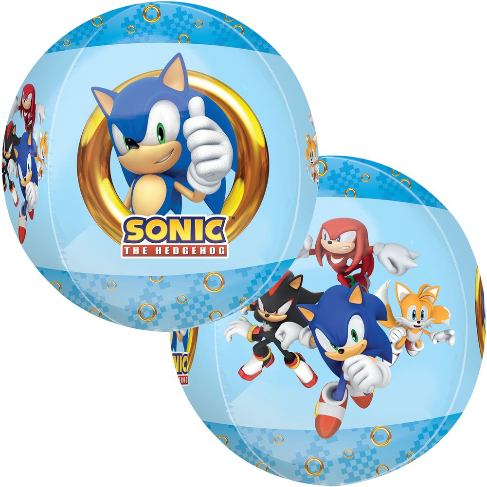 Sonic the Hedgehog Clear Balloon (1ct)