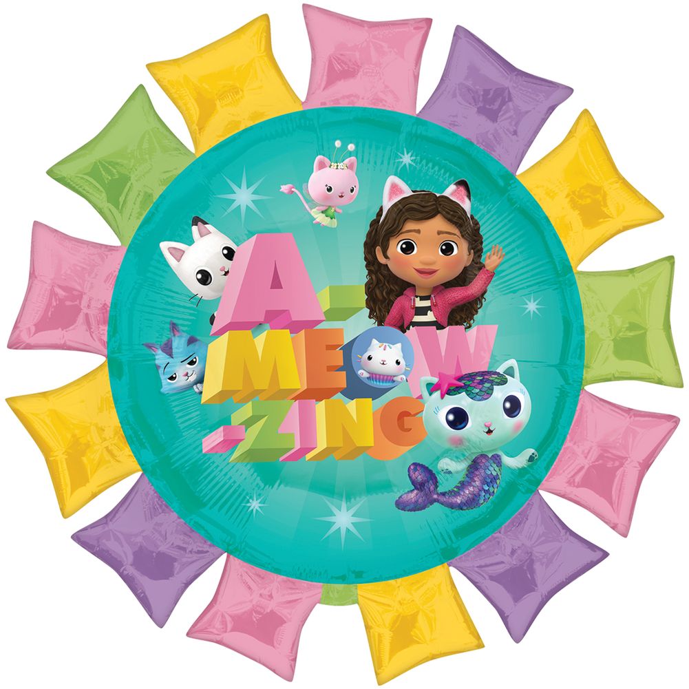 Gabby's Dollhouse Super Shape Foil Balloon (1ct)