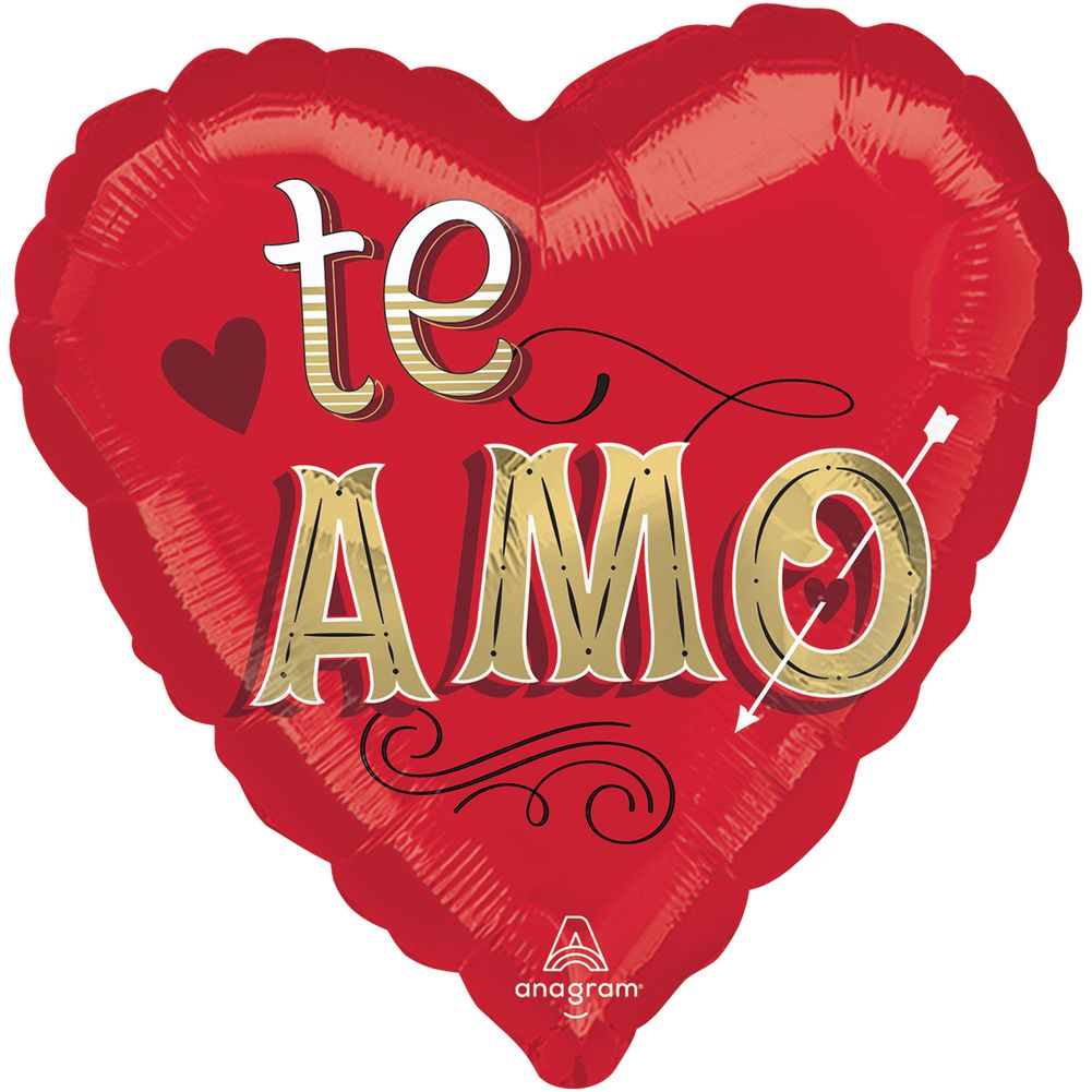 18" Just My Type Te Amo Foil Balloon (1ct)