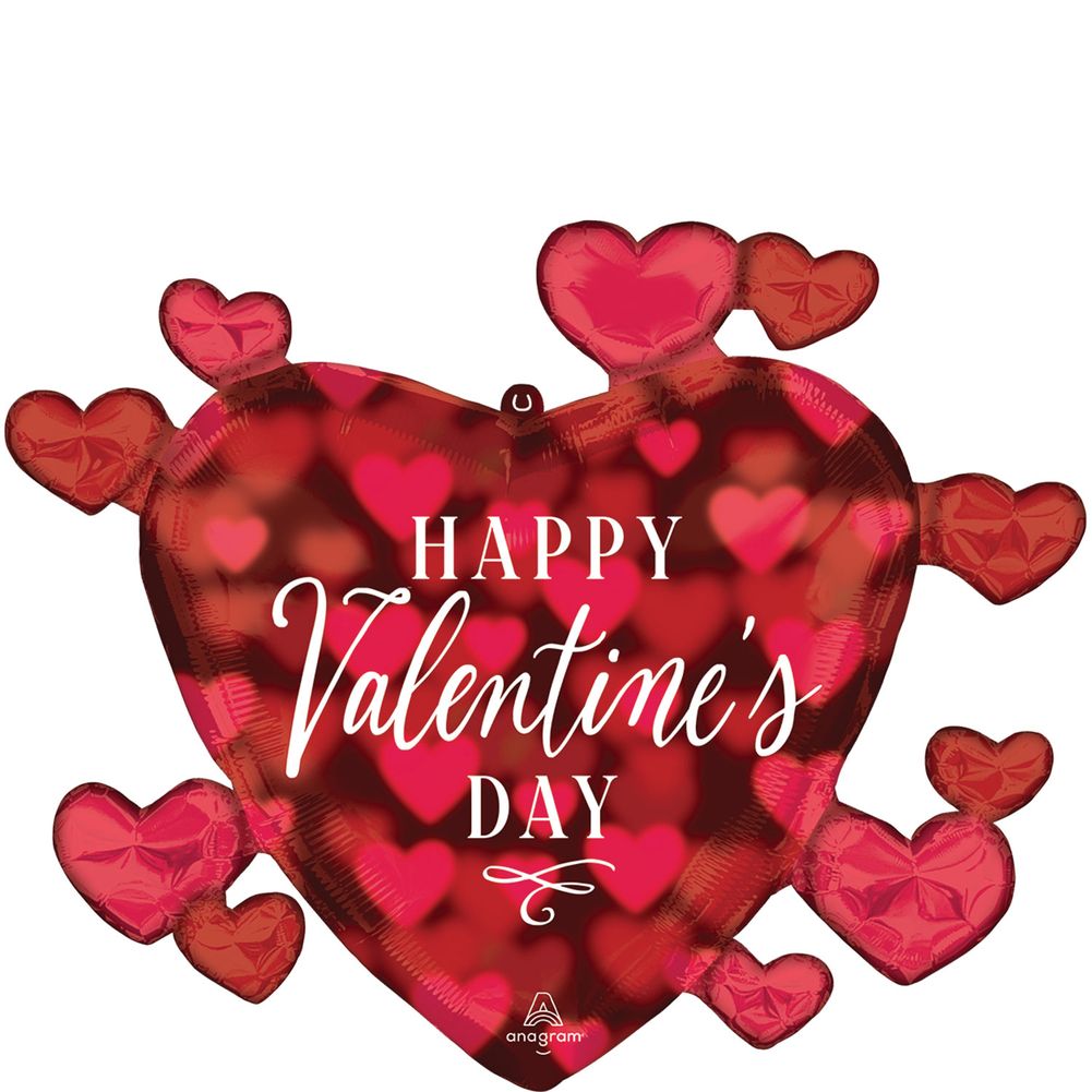 29" Valentine Romantic Glow Super Shape Foil Balloon (1ct)