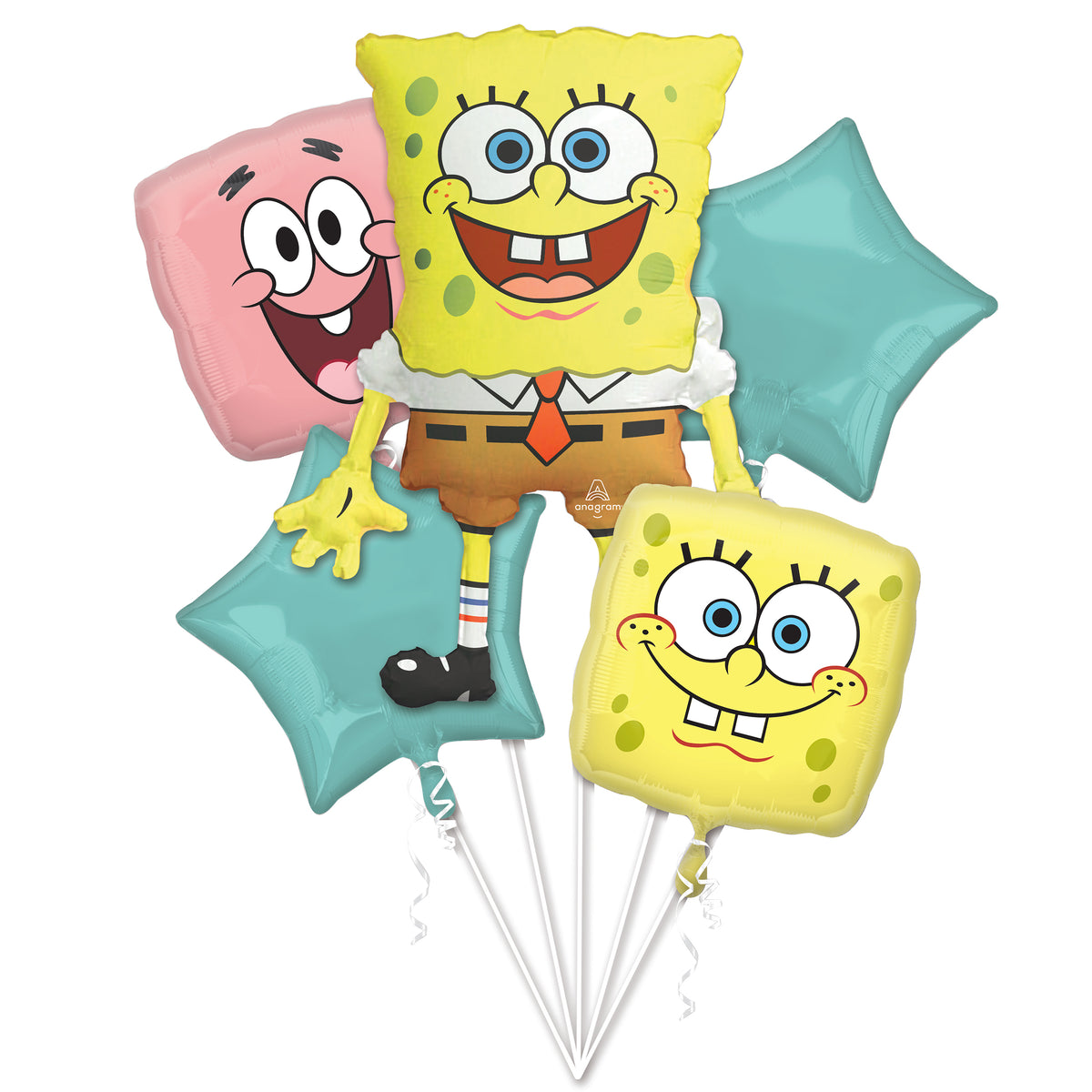 Spongebob Squarepants Bouquet of Balloons