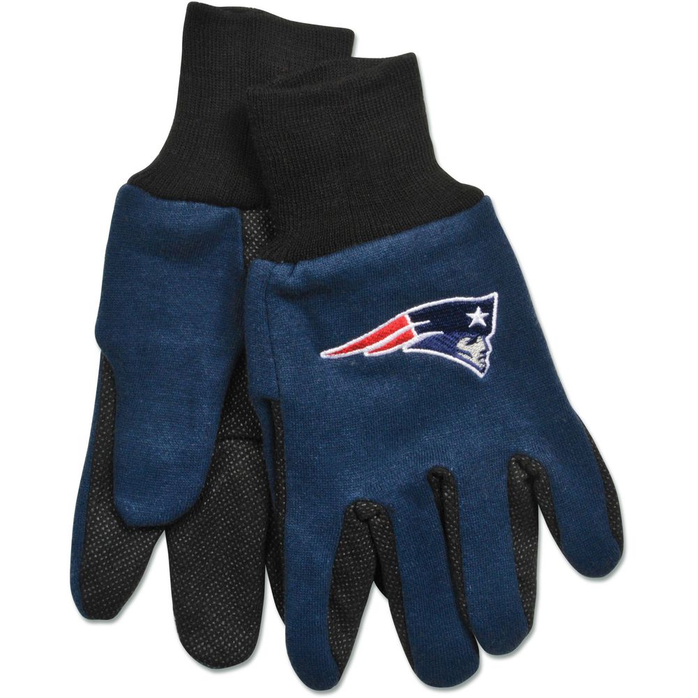 New England Patriots Two-Tone Adult Gloves