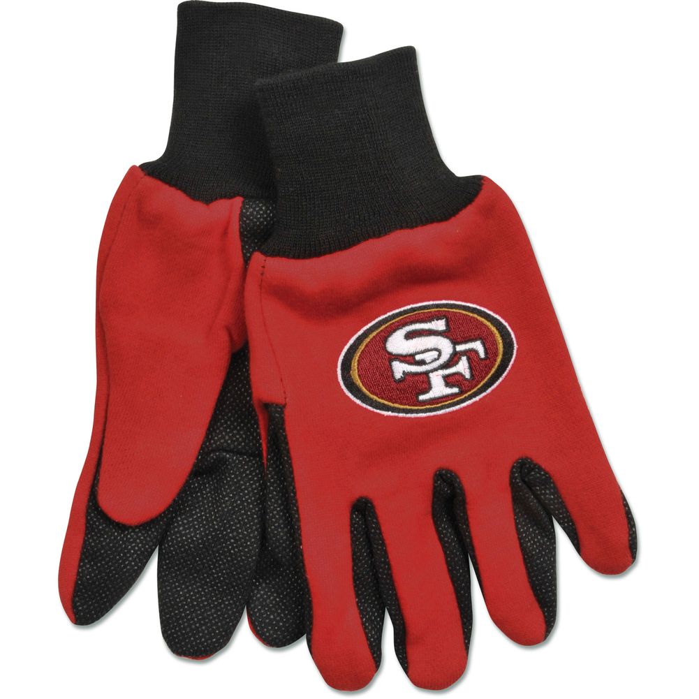 San Francisco 49ers Two-Tone Adult Gloves