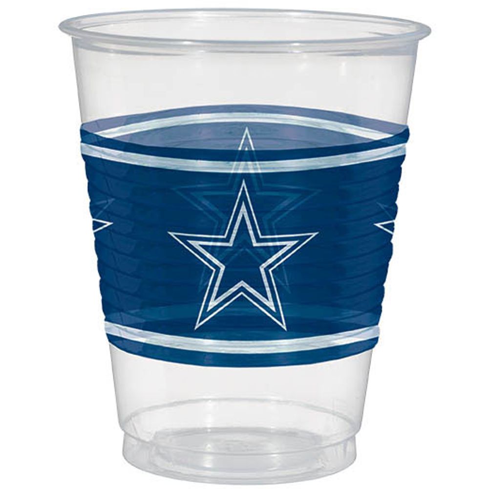 Dallas Cowboys 16oz Plastic Cups (25ct)