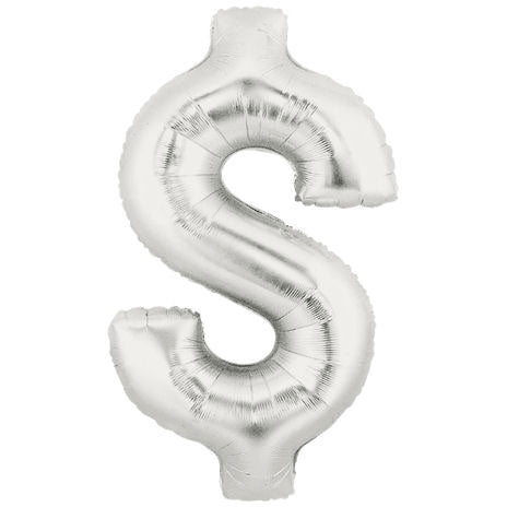 Megaloon Dollar Sign Silver