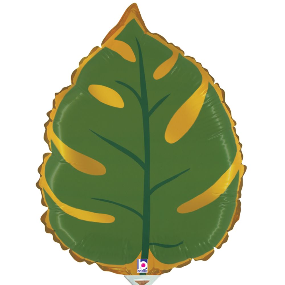 Tropical Leaf Foil Mini Shape Balloon (1ct)