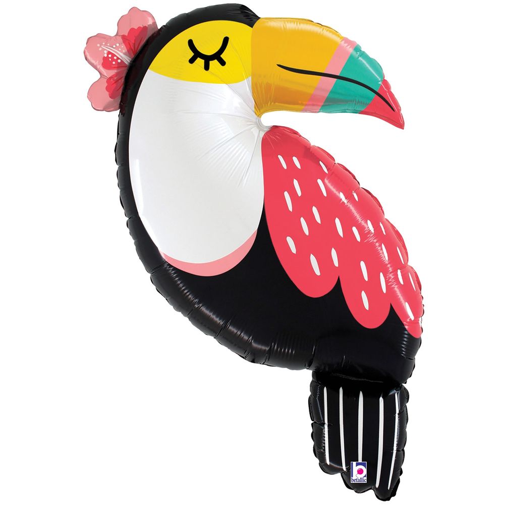 Summer Toucan Foil Super Shape Balloon (1ct)