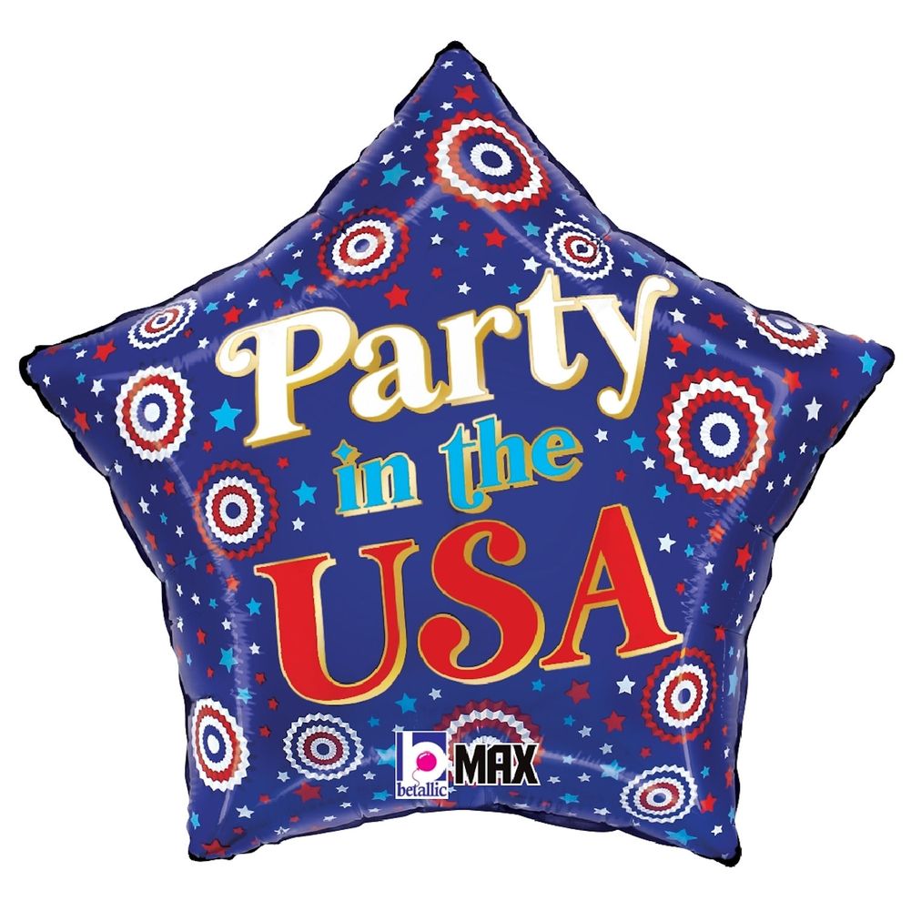 18" Party In The USA Foil Balloon (1ct)