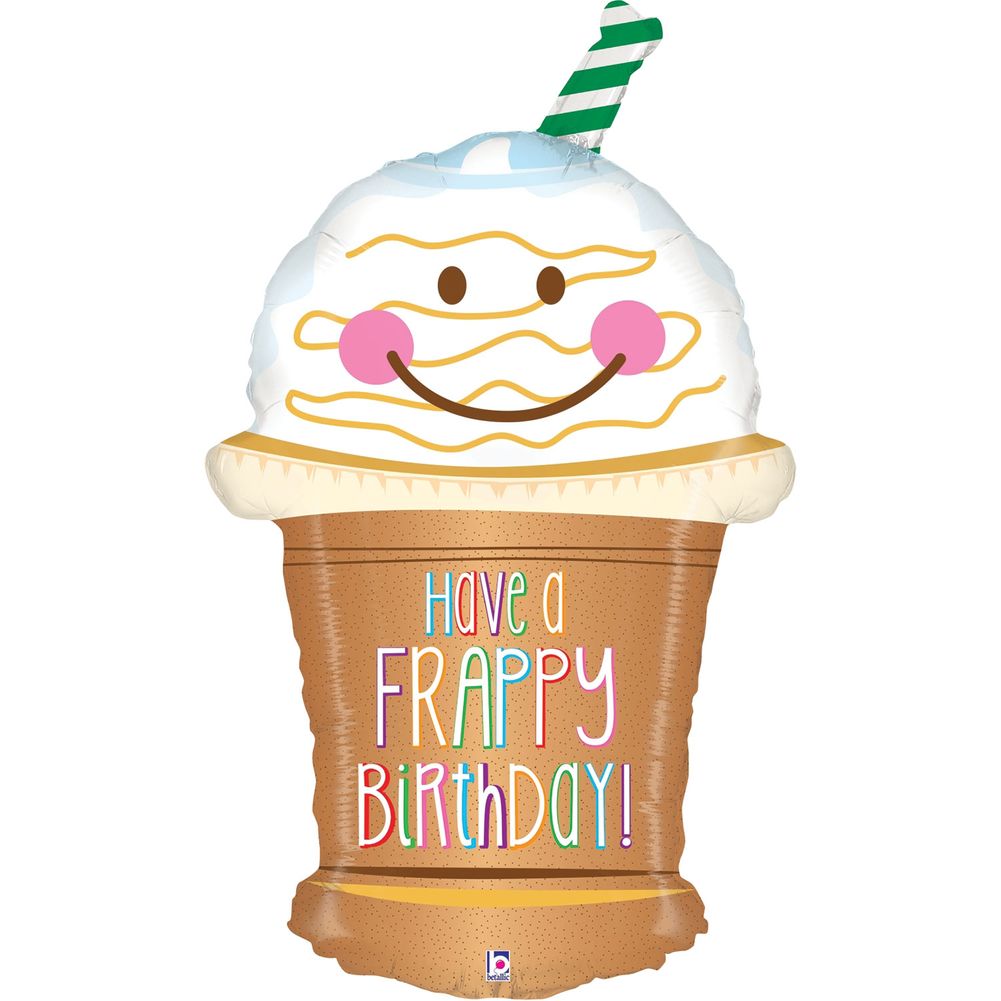 32" FRAPPY BIRTHDAY SHAPE
