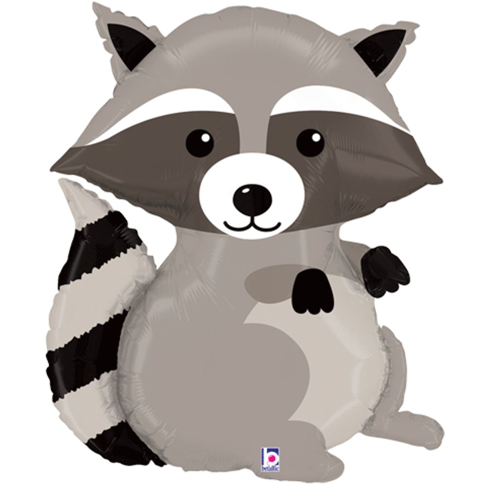 36" WOODLAND RACCOON