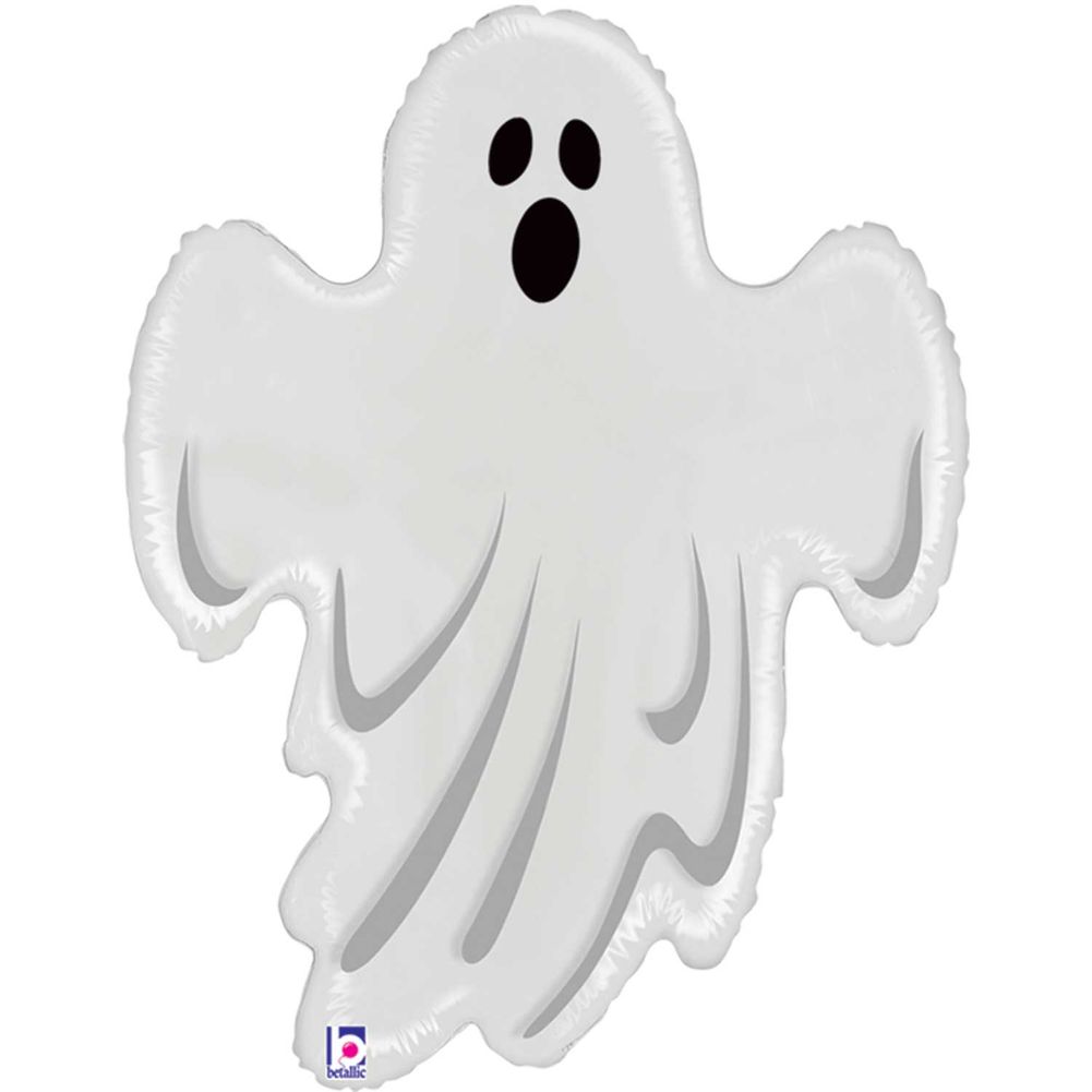 31" SPOOKY GHOST CLEAR SHAPE