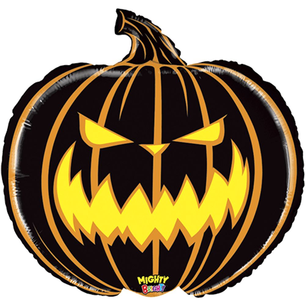 28" MIGHTY SCARY PUMPKIN MIGHTY BRIGHT