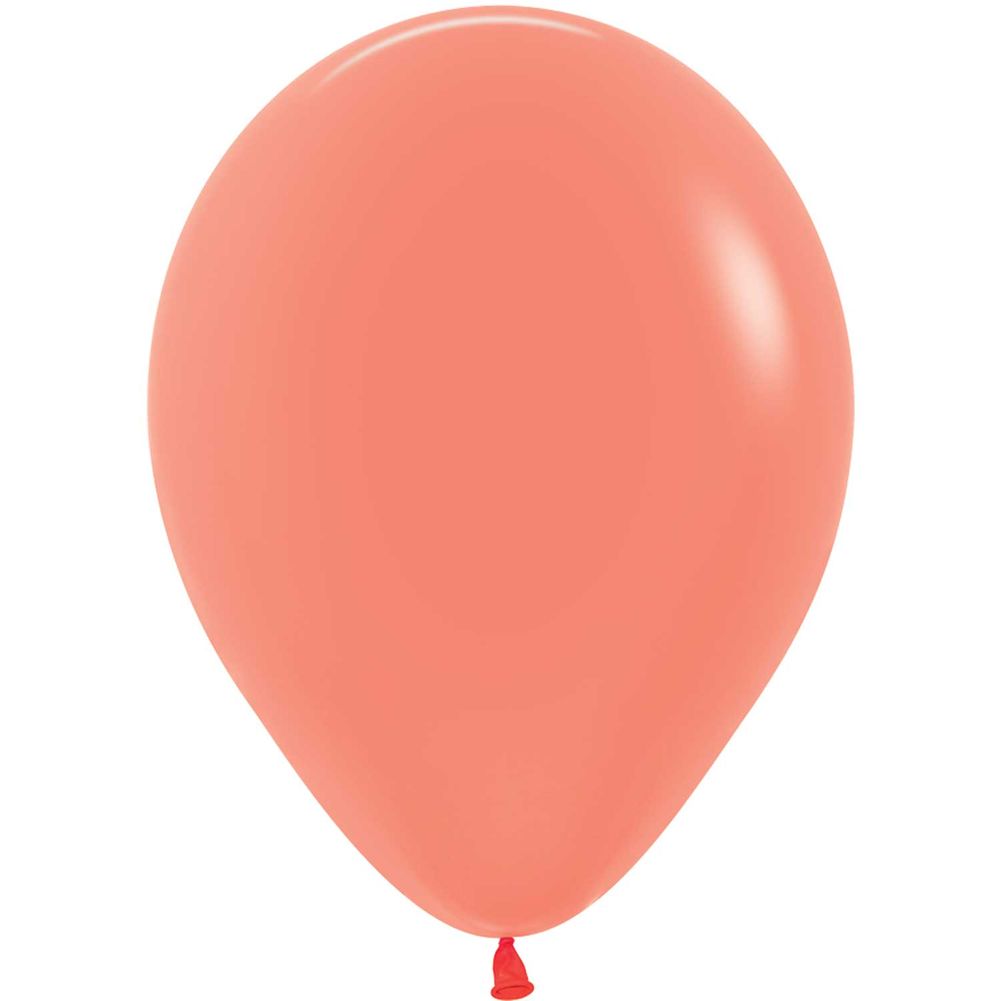 Sempertex 5" Neon Orange Latex Balloons (100ct)