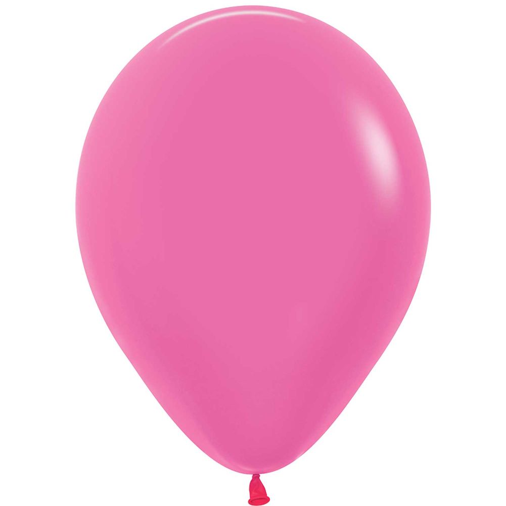 Sempertex 5" Neon Magenta Latex Balloons (100ct)