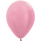 Sempertex 5" Pearl Pink Latex Balloons (100ct)