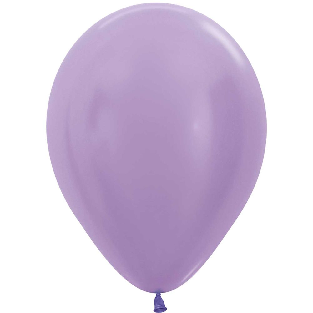 Sempertex 5" Pearl Lilac Latex Balloons (100ct)