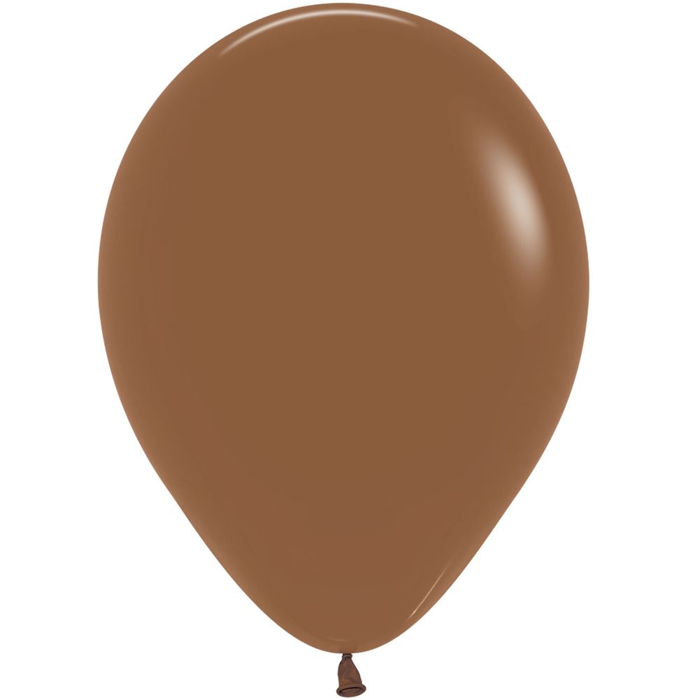 Sempertex 5" Deluxe Coffee Latex Balloons (100ct)