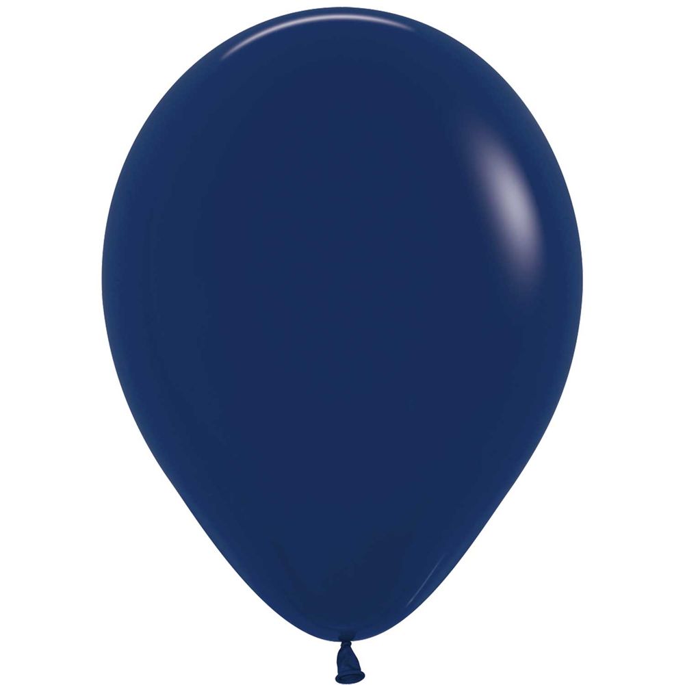 Sempertex 5" Fashion Navy Latex Balloons (100ct)