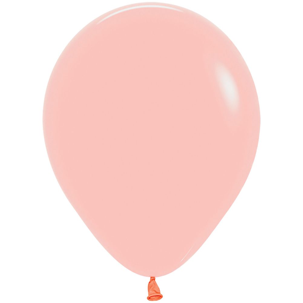 Sempertex 5" Pastel Matte Melon Latex Balloons (100ct)