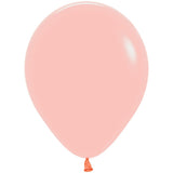 Sempertex 5" Pastel Matte Melon Latex Balloons (100ct)