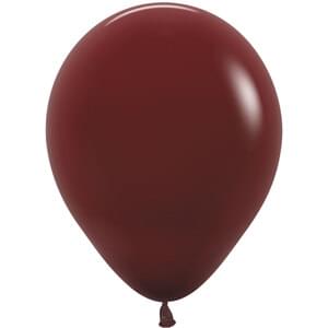 Sempertex 5" Deluxe Merlot Latex Balloons (100ct)