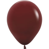 Sempertex 5" Deluxe Merlot Latex Balloons (100ct)