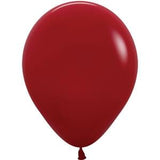 Sempertex 11" Deluxe Imperial Red Latex Balloons (100ct)