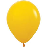Sempertex 11" Deluxe Honey Yellow Latex Balloons (100ct)