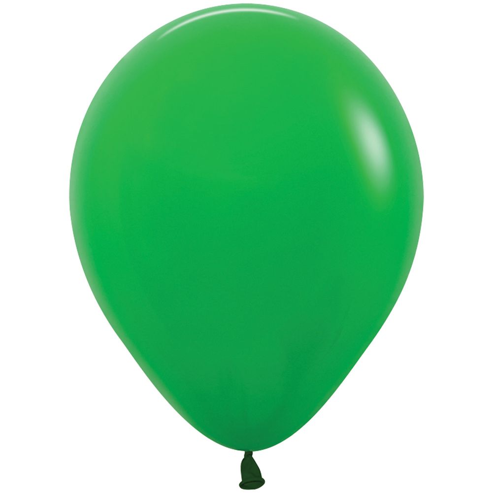 Sempertex 5" Deluxe Shamrock Green Latex Balloons (100ct)