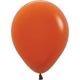 Sempertex 5" Deluxe Sunset Orange Latex Balloons (100ct)