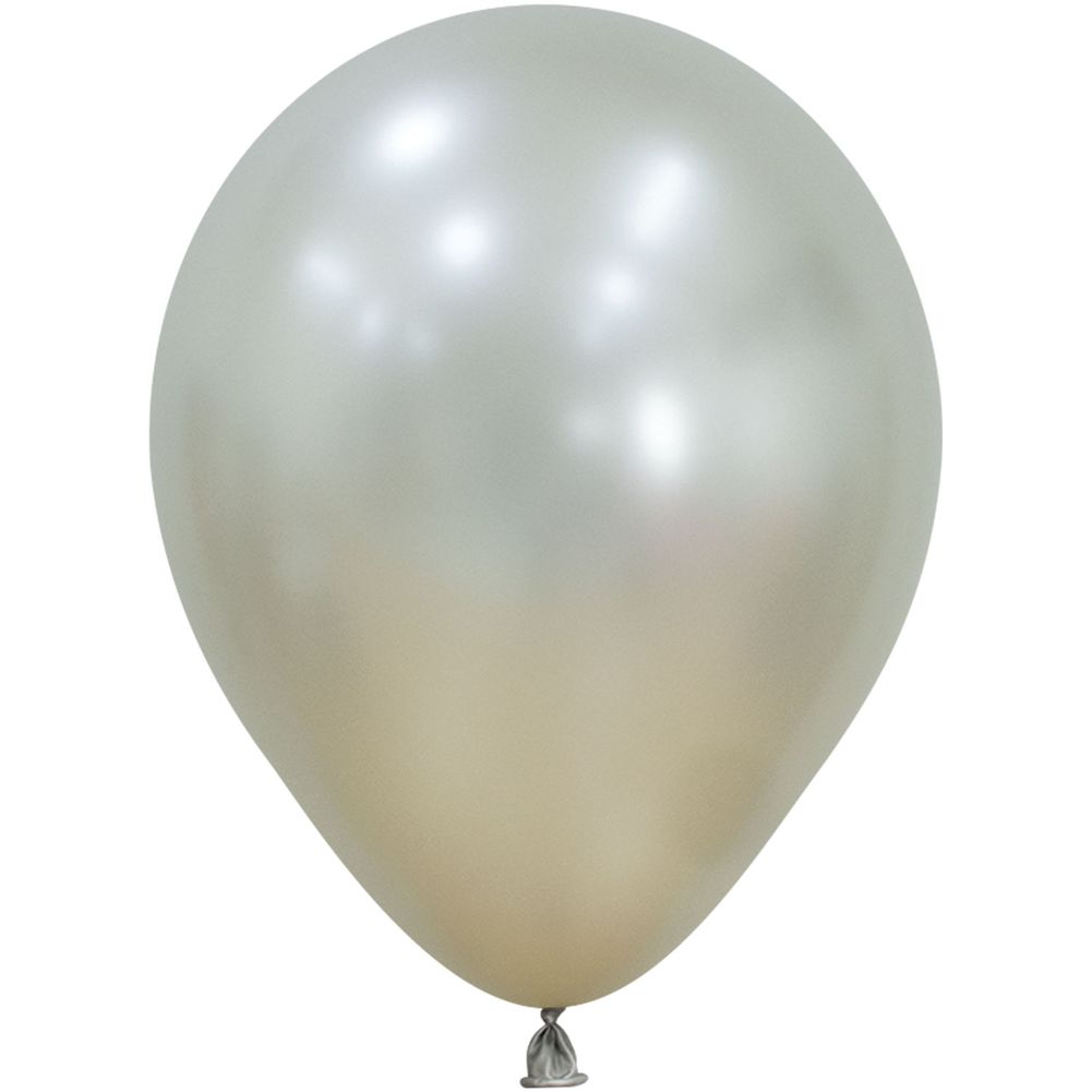 Sempertex 5" Silk Cream Pearl Latex Balloons (100ct)