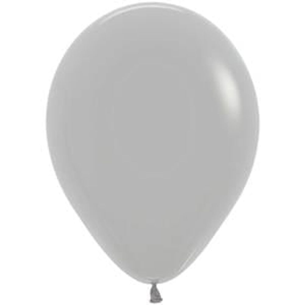 Sempertex 11" Deluxe Gray Latex Balloons (100ct)