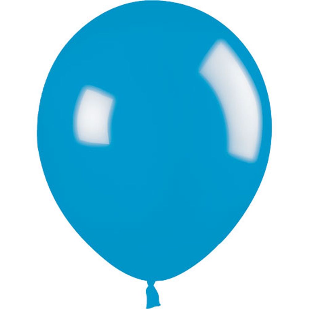 Sempertex 11" Neon Blue Latex Balloons (100ct)