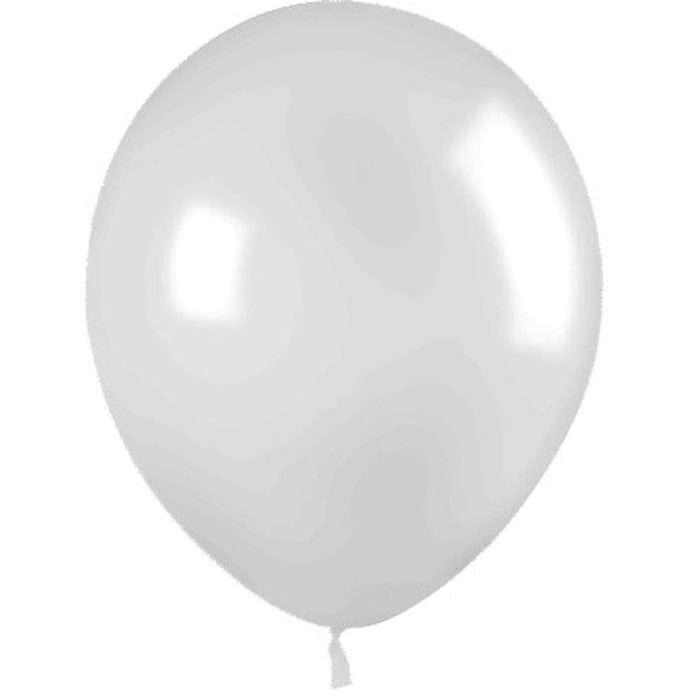 Sempertex 11" Pearl White Latex Balloons (100ct)