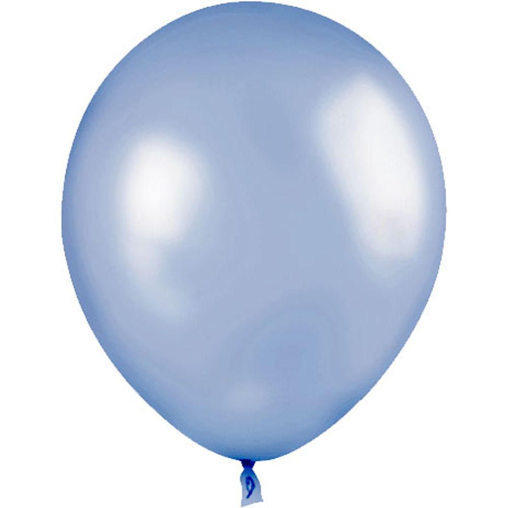 Sempertex 11" Pearl Blue Latex Balloons (100ct)