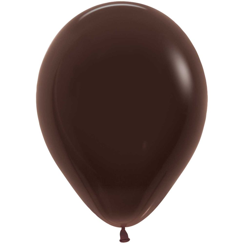 Sempertex 11" Deluxe Chocolate Latex Balloons (100ct)