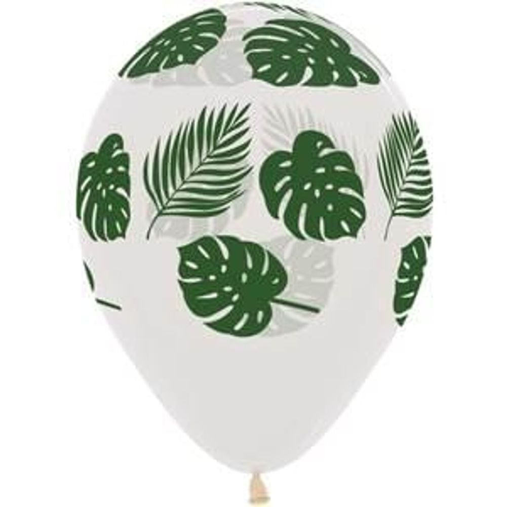 Palm Fronds Around 11" Latex Balloons (50ct)