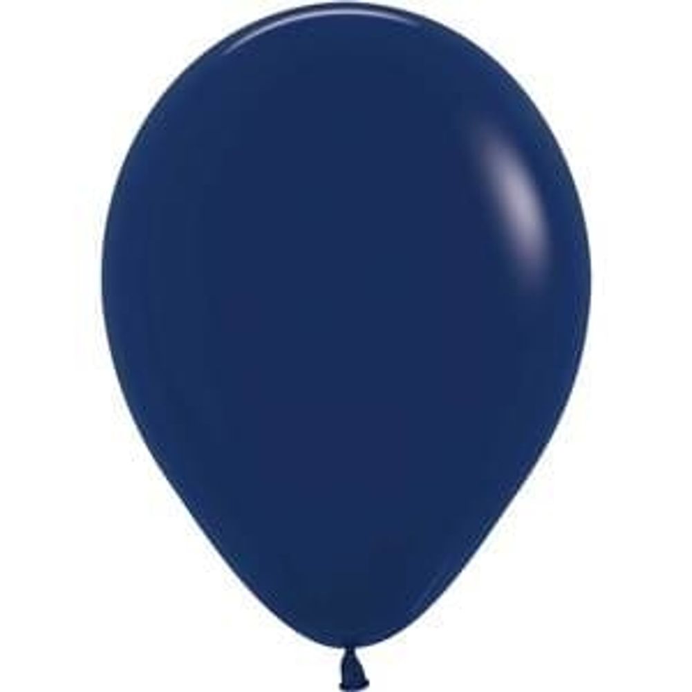 Sempertex 11" Fashion Navy Latex Balloons (100ct)