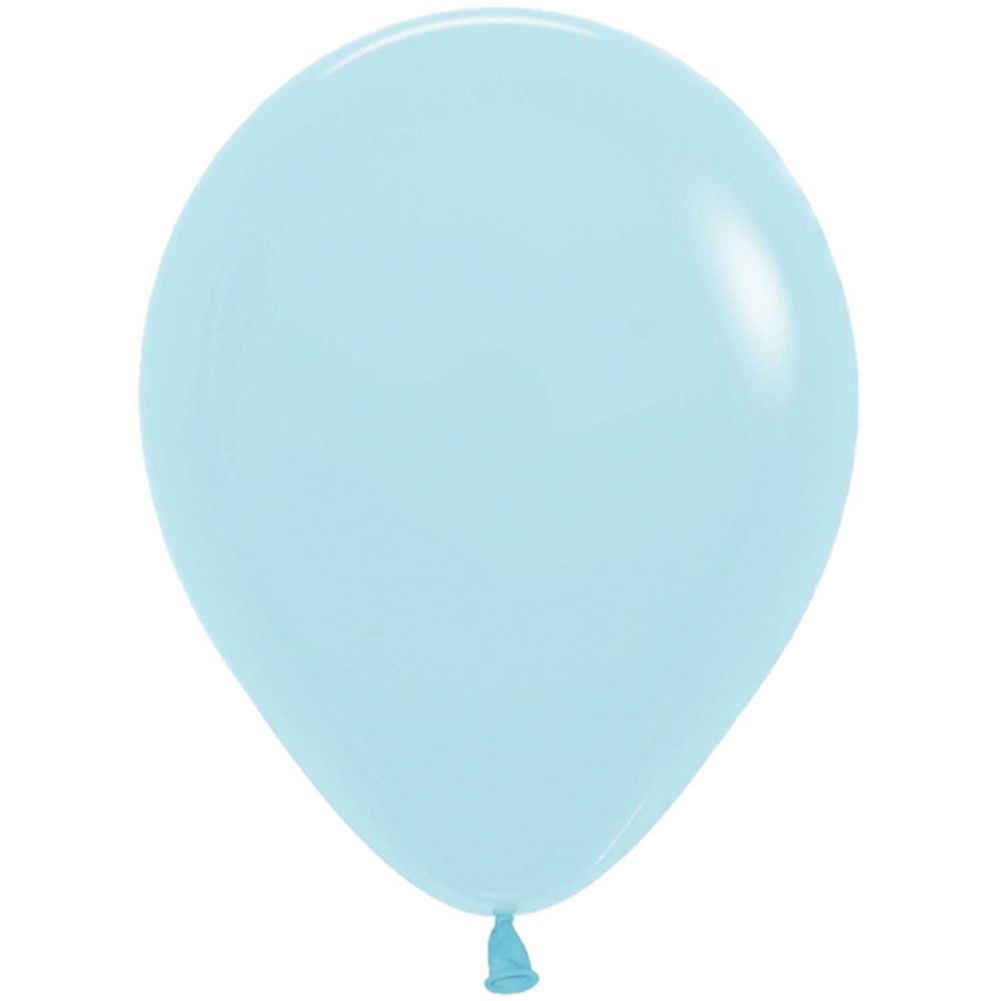Sempertex 11" Pastel Matte Blue (100/Bag)