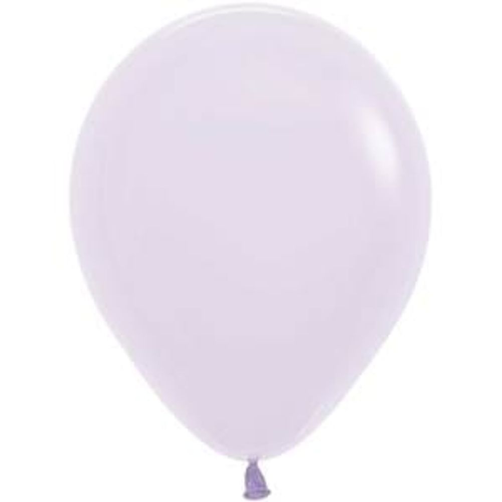 Sempertex 11" Pastel Matte Lilac Latex Balloons (100ct)