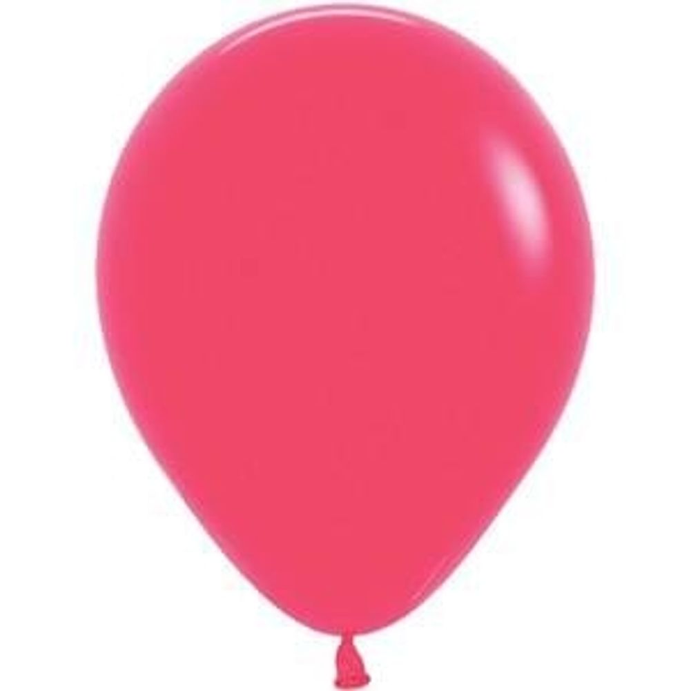 Sempertex 11" Deluxe Raspberry Latex Balloons (100ct)