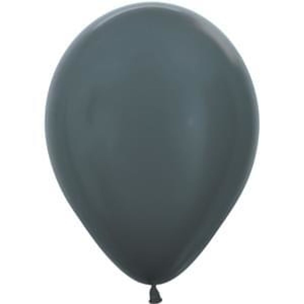 Sempertex 11" Metallic Graphite Latex Balloons (100ct)