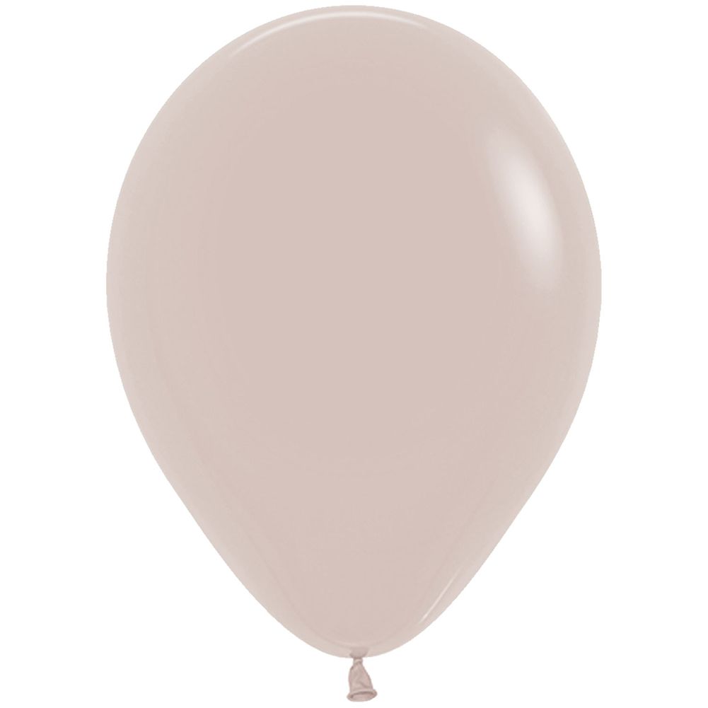 Sempertex 11" Deluxe White Sand Latex Balloons (100ct)