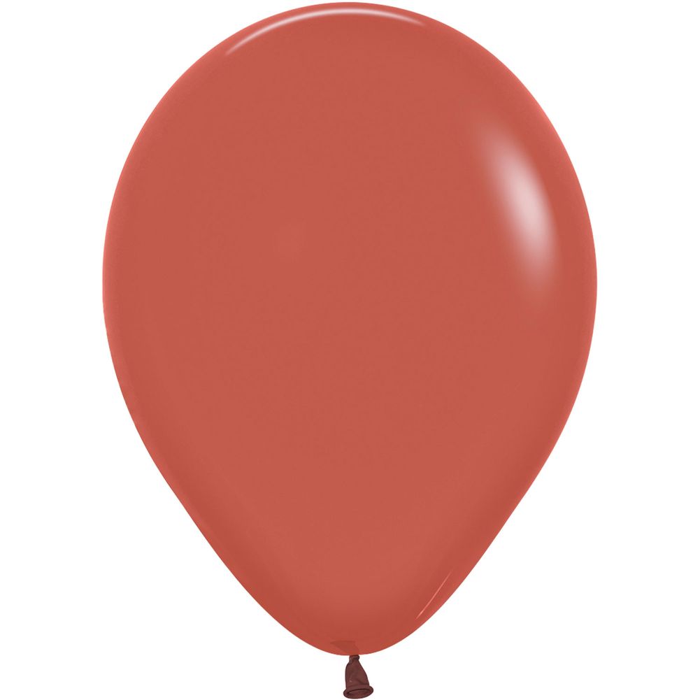 Sempertex 11" Deluxe Terracotta Latex Balloons (100ct)