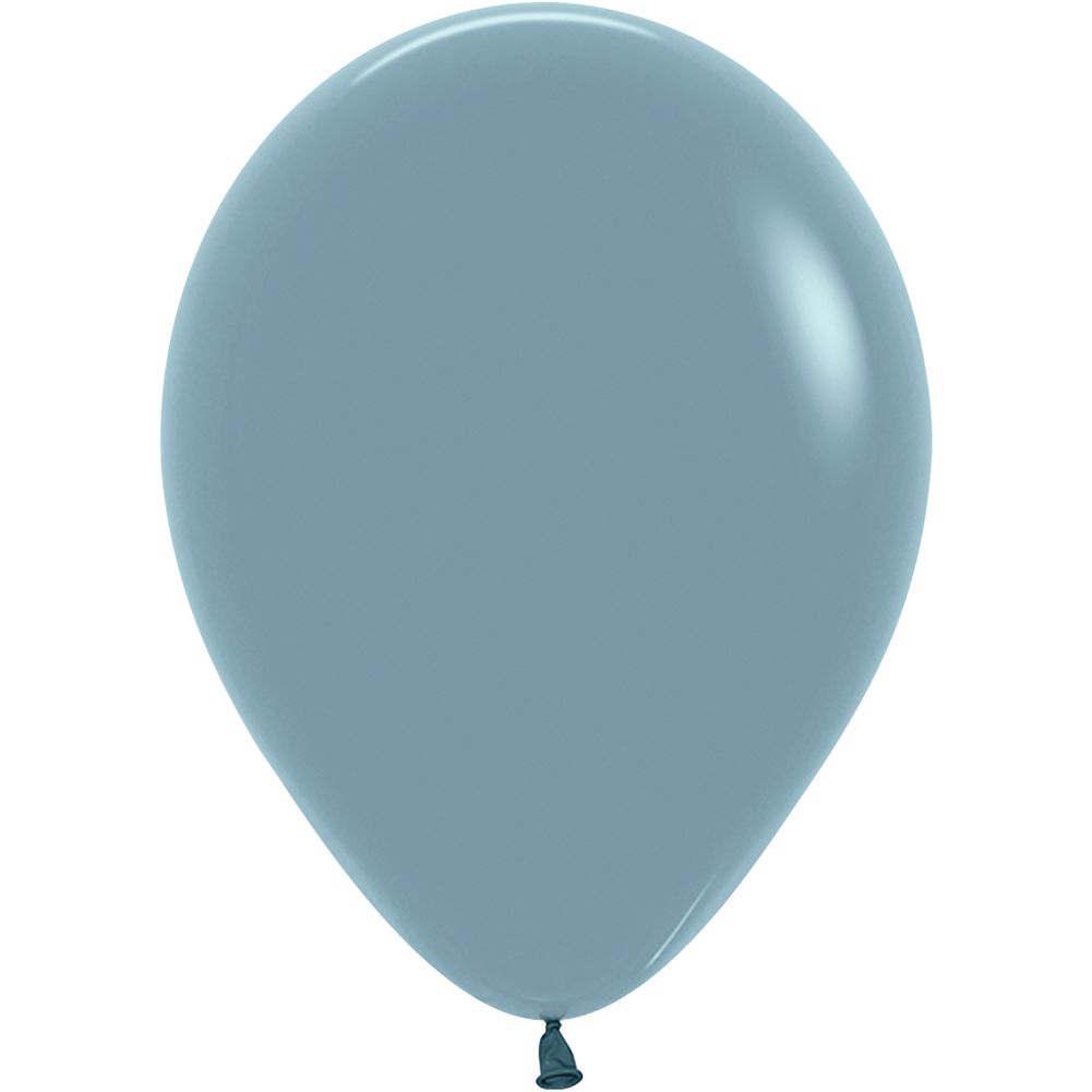 Sempertex 11" Pastel Dusk Blue Latex Balloons (100ct)