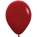 Sempertex 11" Deluxe Imperial Red Latex Balloons (100ct)